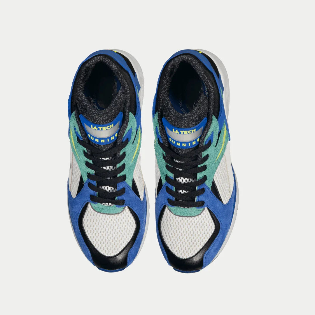 LA Gear Men's Catapult Light-Up Lowtop | Blue x Green