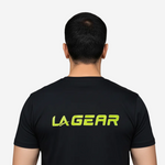 LA Gear Men's Performance Logo Tee | Black