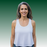 LA Gear Women’s Athletic Mesh Tank | White
