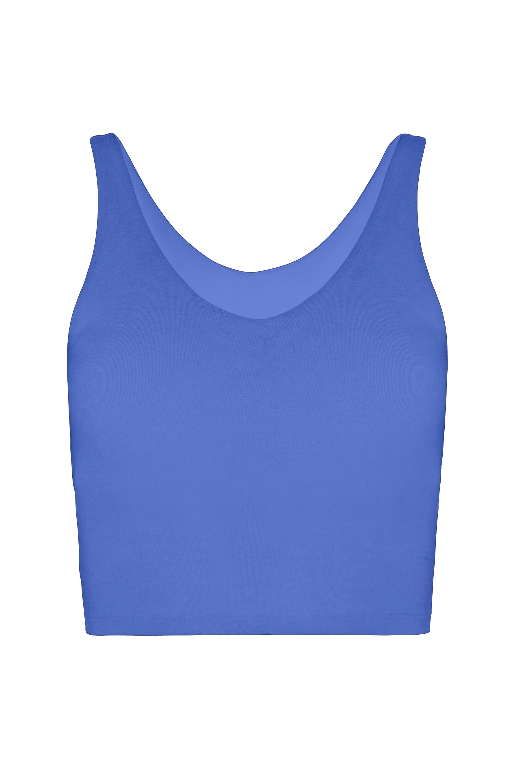 V-Neck Organic Cotton Crop Tank