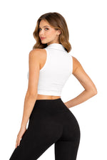 Dylan Organic Cotton Crop Polo Tank