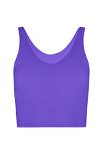 V-Neck Organic Cotton Crop Tank