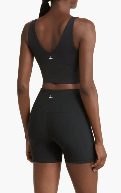V-Neck Organic Cotton Crop Tank