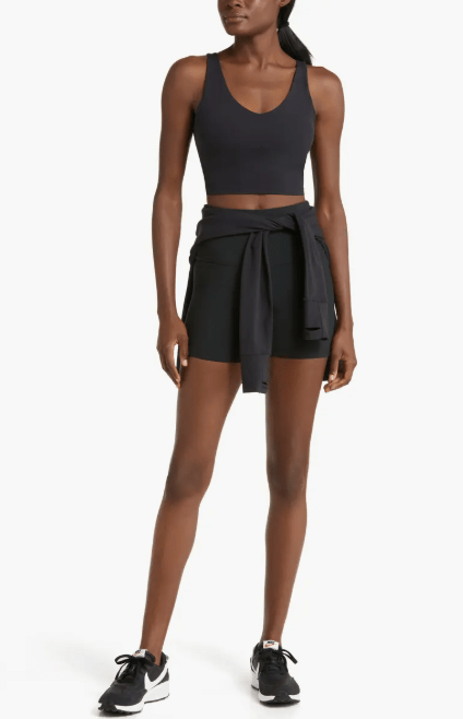 V-Neck Organic Cotton Crop Tank