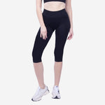 Mae Organic Cotton High Waisted Capri Legging
