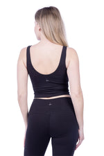 V-Neck Organic Cotton Crop Tank