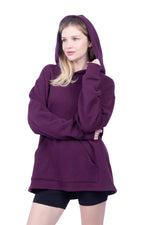 Juno Organic Cotton Oversized Heavyweight Hoodie Sweatshirt