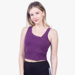 Eden Asymmetrical Organic Cotton Tank