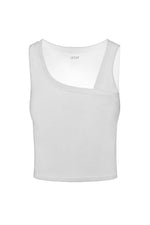 Eden Asymmetrical Organic Cotton Tank