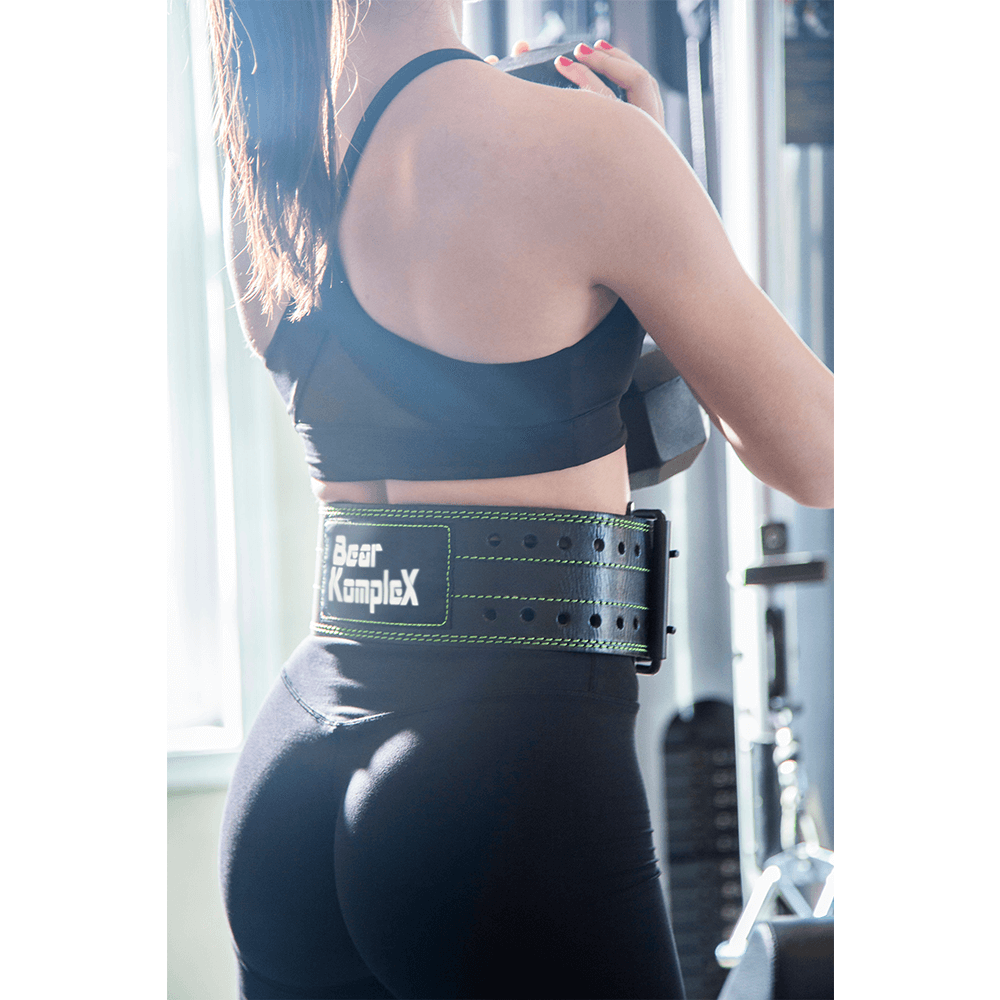 Bear KompleX Genuine Leather Buckle Belt
