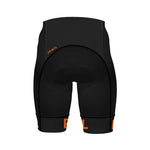 Lunix Men's Orange Prisma Shorts