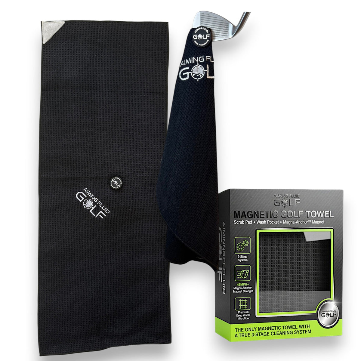 Magna-Anchor™ Magnetic Golf Towel | The 40 (16×40)