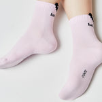 Cotton Socks Conte Classic 245 | Picot "Batgirl"