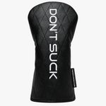 Don’t Suck™ Driver Headcover | Premium Black Diamond Quilted Fit (460cc)