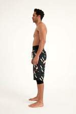 Marina Black Modest Men’s Swim Shorts | S2502