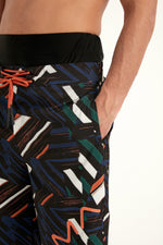 Marina Black Modest Men’s Swim Shorts | S2502