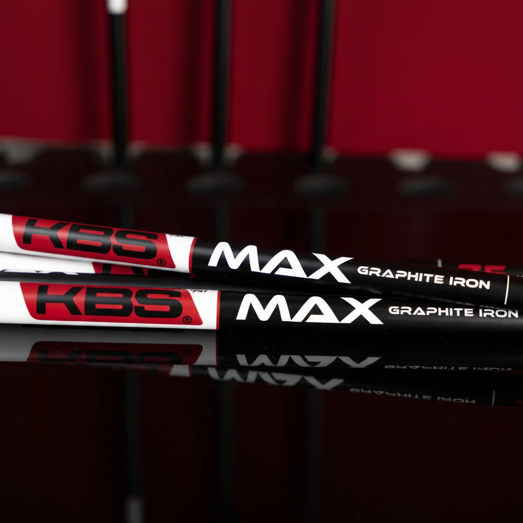KBS MAX Graphite Iron Golf Shaft .370 Tip