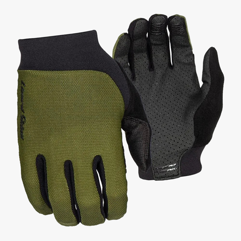 Lizard Skins Monitor Ignite Long Finger Cycling Gloves | Olive Green