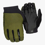 Lizard Skins Monitor Ignite Long Finger Cycling Gloves | Olive Green