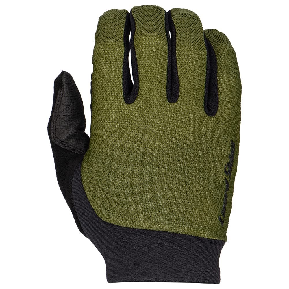 Lizard Skins Monitor Ignite Long Finger Cycling Gloves | Olive Green