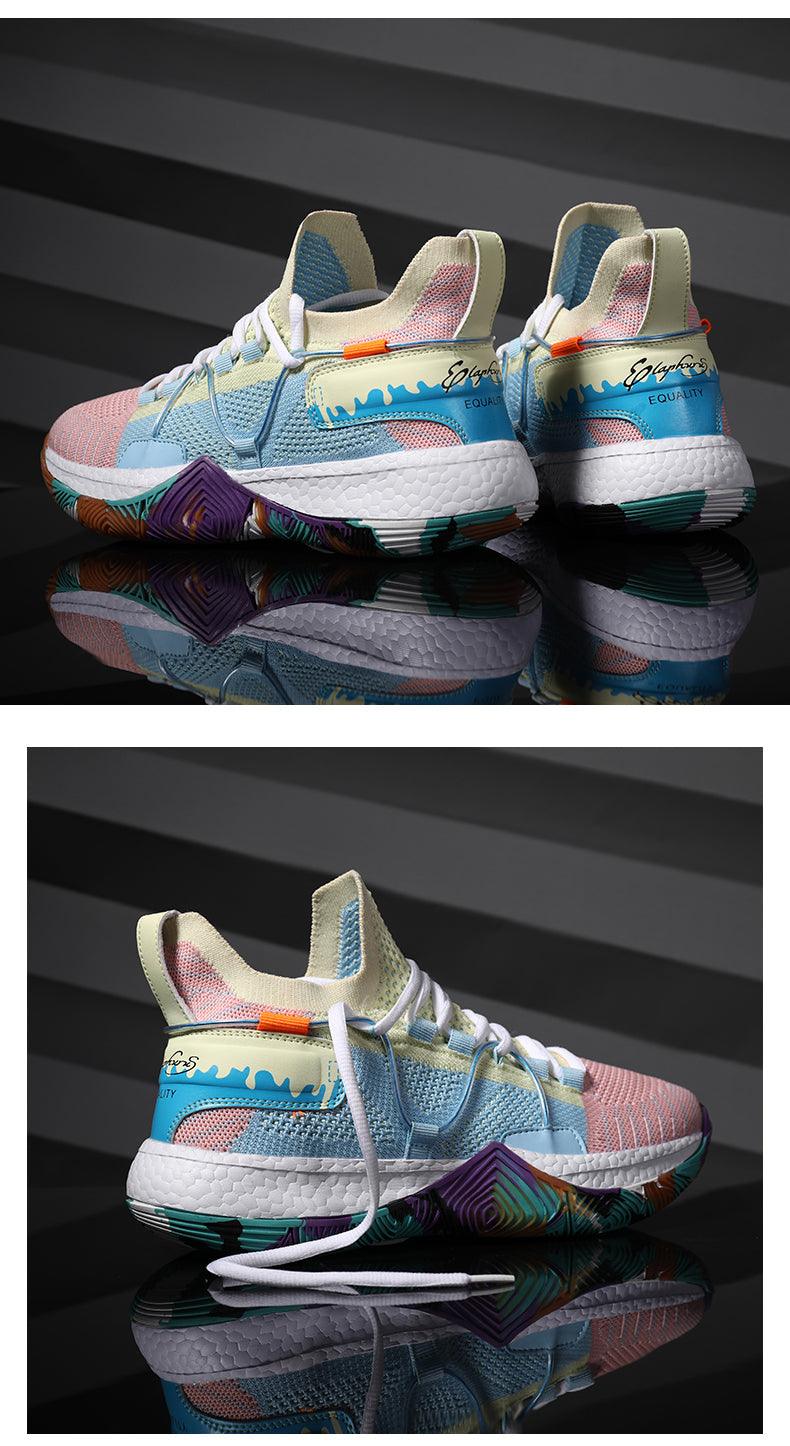 Athletic High-Top Sneakers