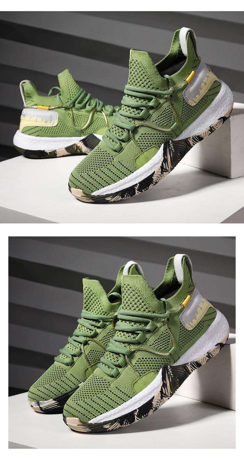 Athletic High-Top Sneakers