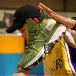 Athletic High-Top Sneakers