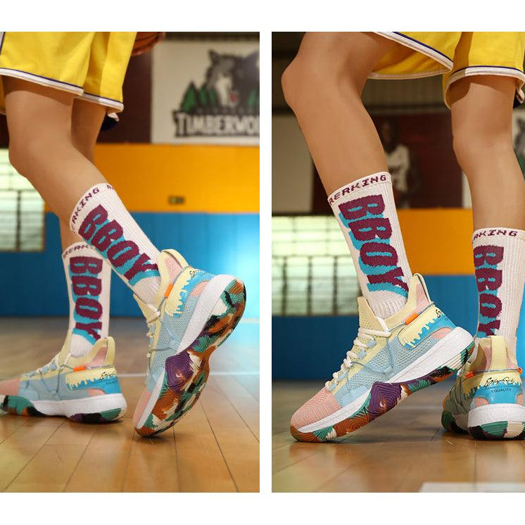 Athletic High-Top Sneakers
