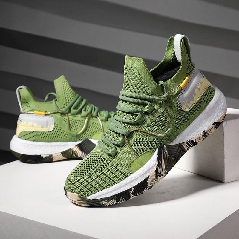 Athletic High-Top Sneakers