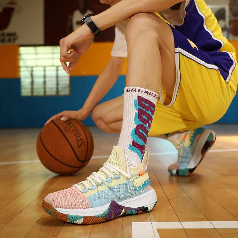 Athletic High-Top Sneakers