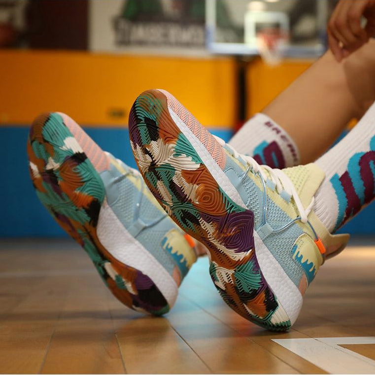Athletic High-Top Sneakers