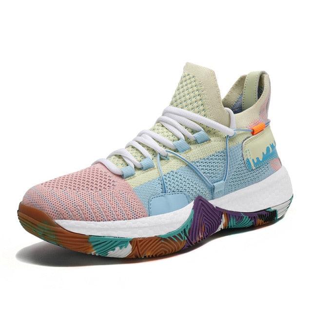 Athletic High-Top Sneakers