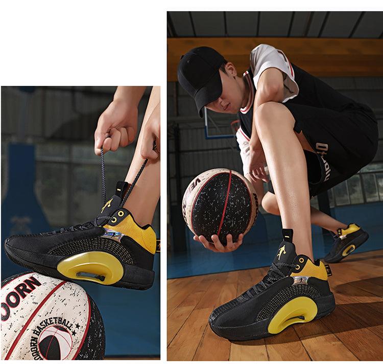 Men's High-Traction Soft Cushion Mesh Sports Shoes