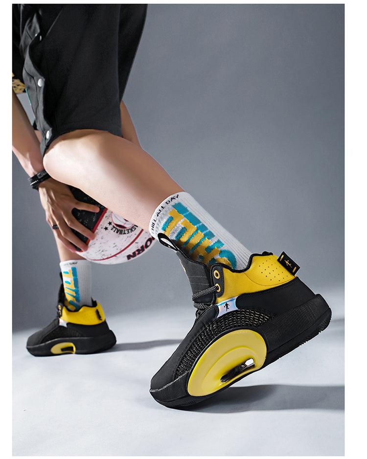 Men's High-Traction Soft Cushion Mesh Sports Shoes