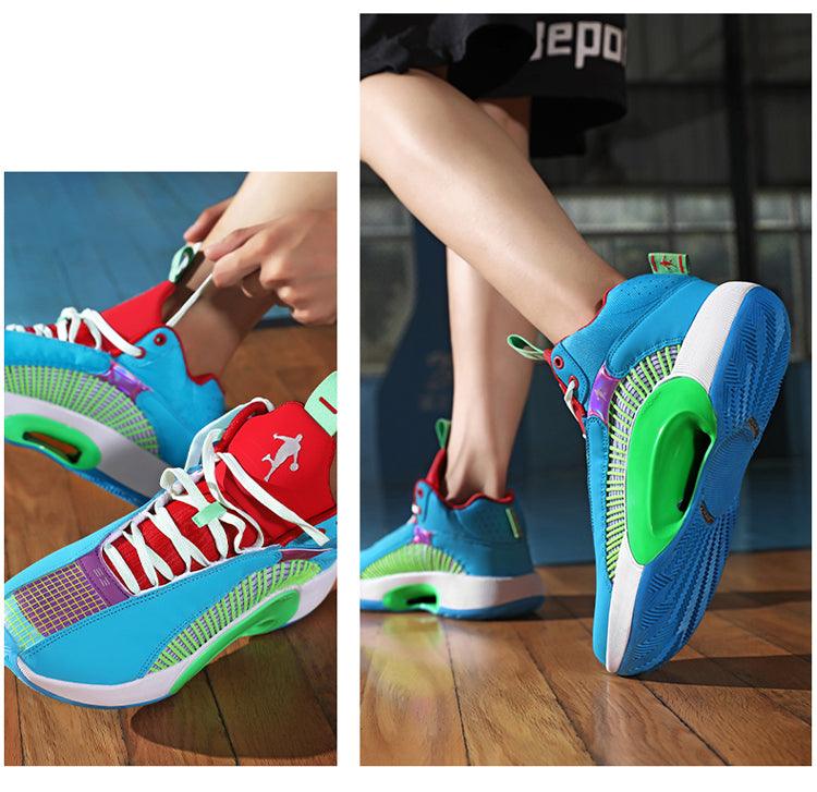 Men's High-Traction Soft Cushion Mesh Sports Shoes
