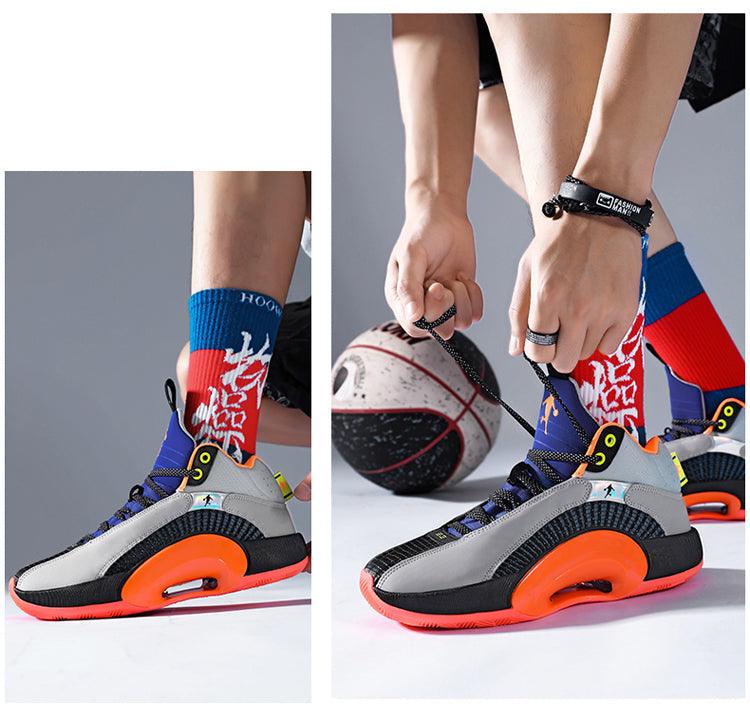 Men's High-Traction Soft Cushion Mesh Sports Shoes