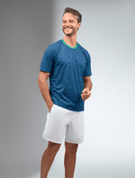 Men's Short-Sleeve Crew Neck | UV Protection & Antimicrobial