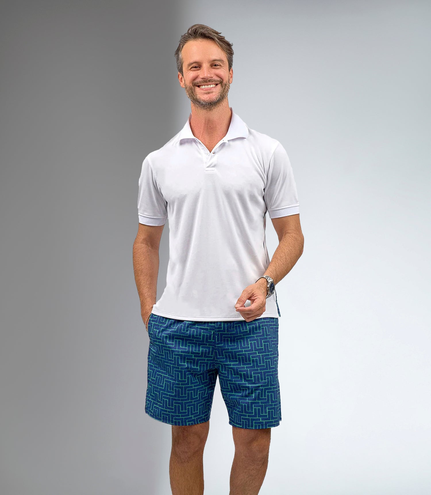 Men's Tennis Shorts | Spin Shorts with Pockets & UV Protection | Tessel