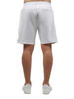 Men's Tennis Shorts | Spin Shorts with Pockets & UV Protection | White