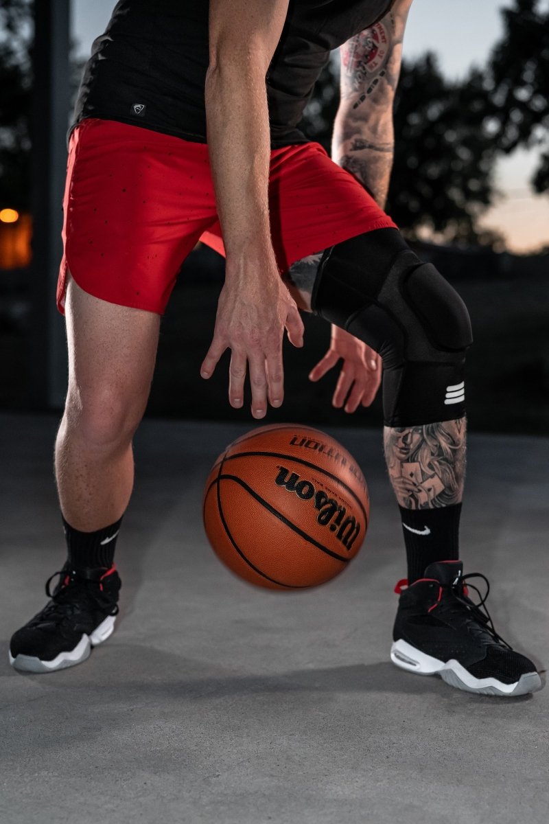 Mid-Length Padded Knee Sleeve | Black