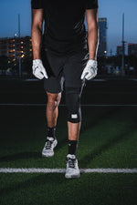 Mid-Length Padded Knee Sleeve | Black
