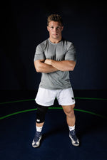 Mid-Length Padded Knee Sleeve | Black