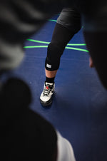 Mid-Length Padded Knee Sleeve | Black