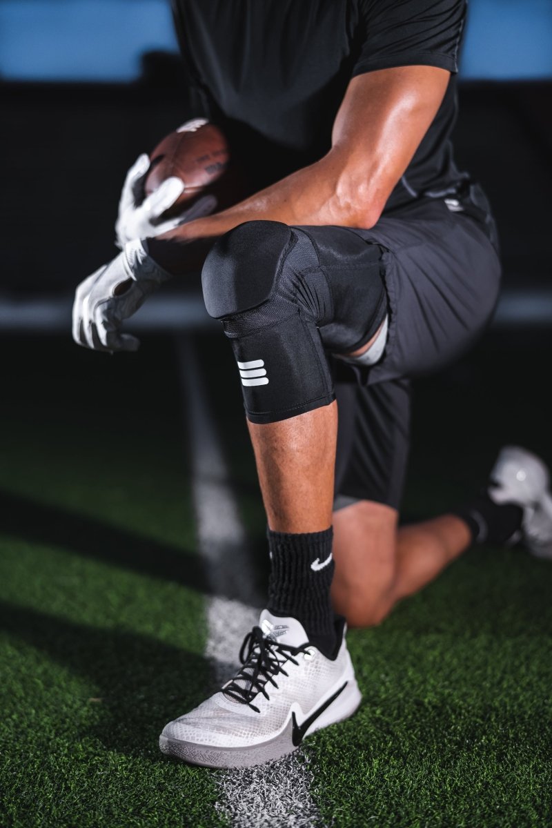 Mid-Length Padded Knee Sleeve | Black