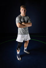 Mid-Length Padded Knee Sleeve | Black
