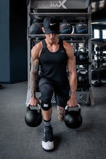 Mid-Length Padded Knee Sleeve | Black