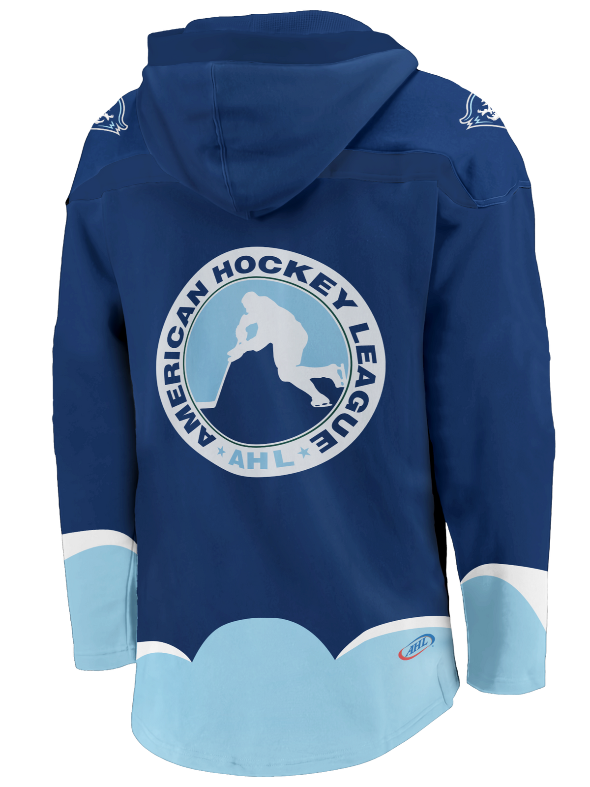 Milwaukee Admirals AHL Hockey Embroidered Lace Hoodie