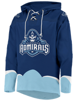 Milwaukee Admirals AHL Hockey Embroidered Lace Hoodie
