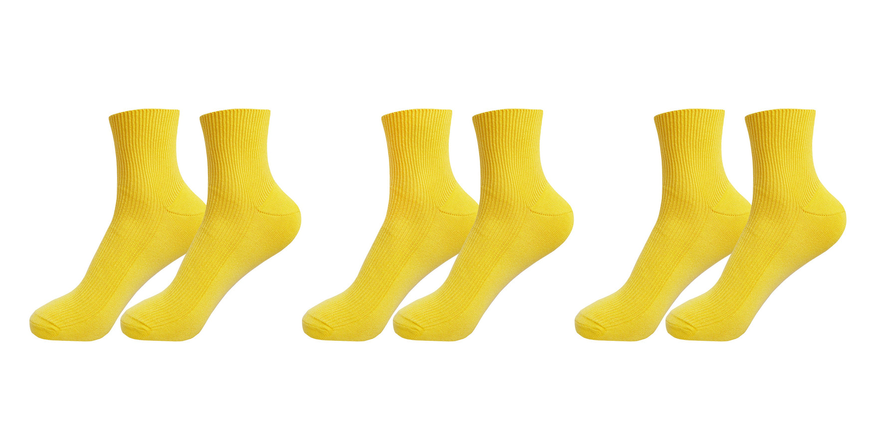 Tittimitti® 100% Organic Combed Cotton Luxury Men's Socks | 3 Pairs