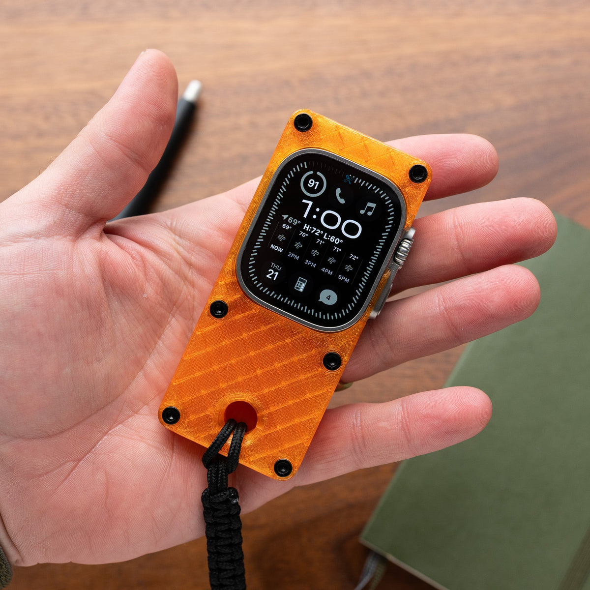 Miniphone Ultra (MPU) Case for Apple Watch Ultra 1/2/3 | Signal Orange